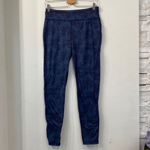 Paradox Black and Blue Leggings Size XL